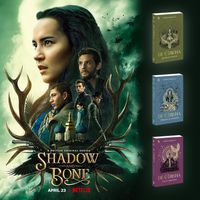 Een slider voor de website van Blossom Books om daar de Grisha-trilogie te promoten met beelden van de Netflix serie &lsquo;Shadow &amp; Bone&rsquo;